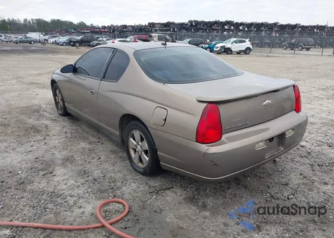 2006 Chevrolet Monte Carlo Lt z USA, uszkodzony, nr VIN 2G1WM15K369203759